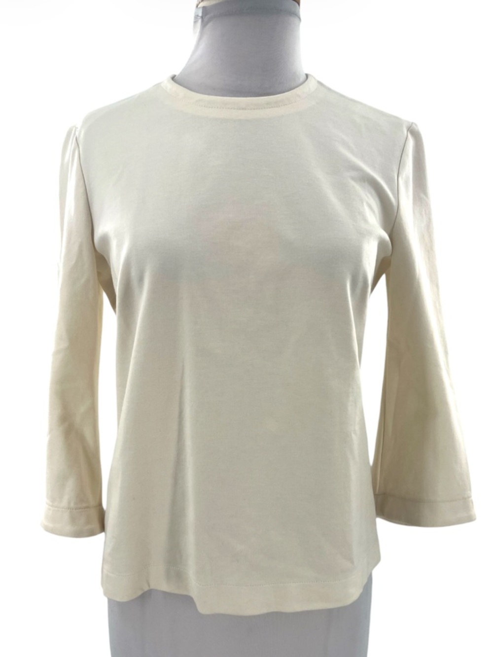 The Row Scoop Neck Top cream sz S